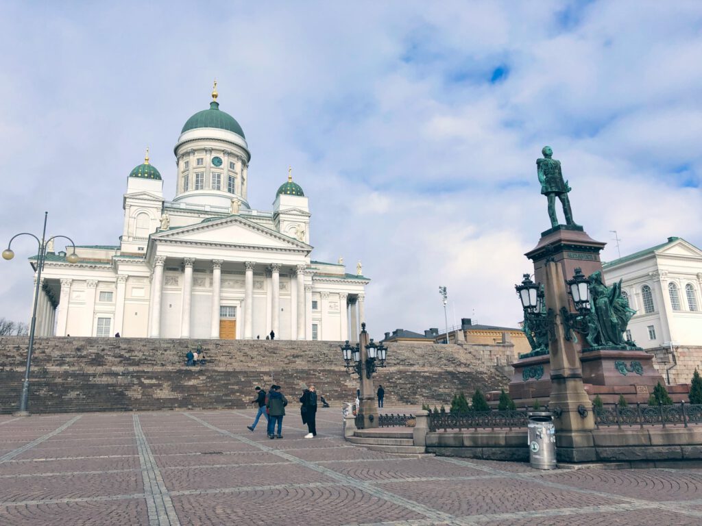 Senatsplatz Helsinki Finnland
